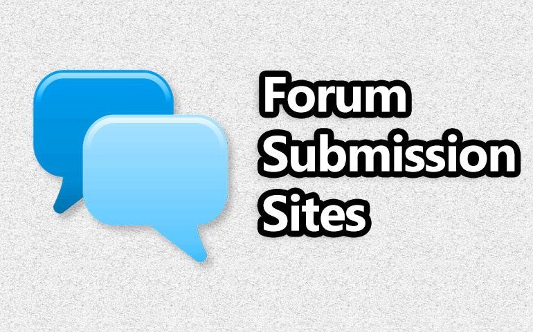 Free Forum Posting Sites List for 2022