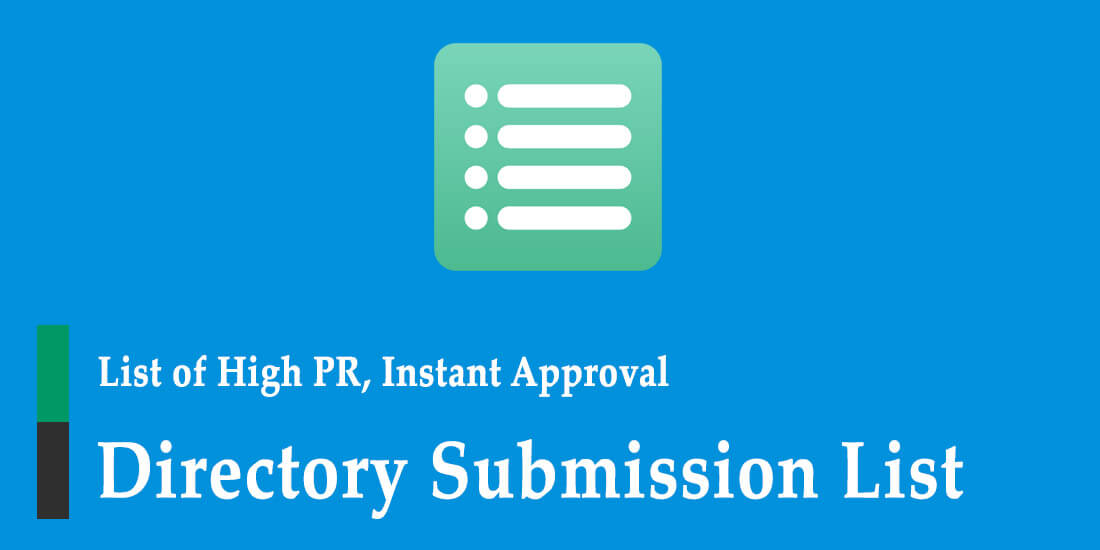 Instant Approval Directory Submission Sites List
